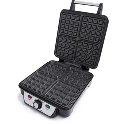 Camry CR 3025 Waffeleisen Waffelautomat XXL für 4 Waffeln 1150 Watt