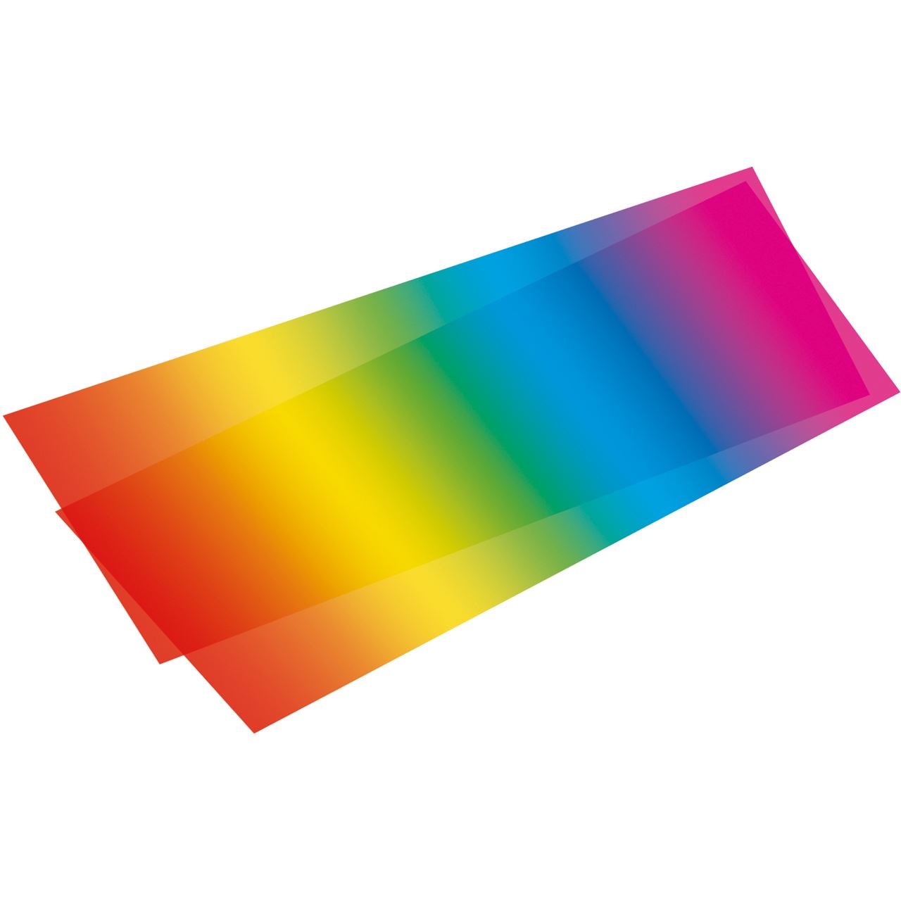 folia Transparentpapier farbsortiert 115 g/qm 25 Blatt