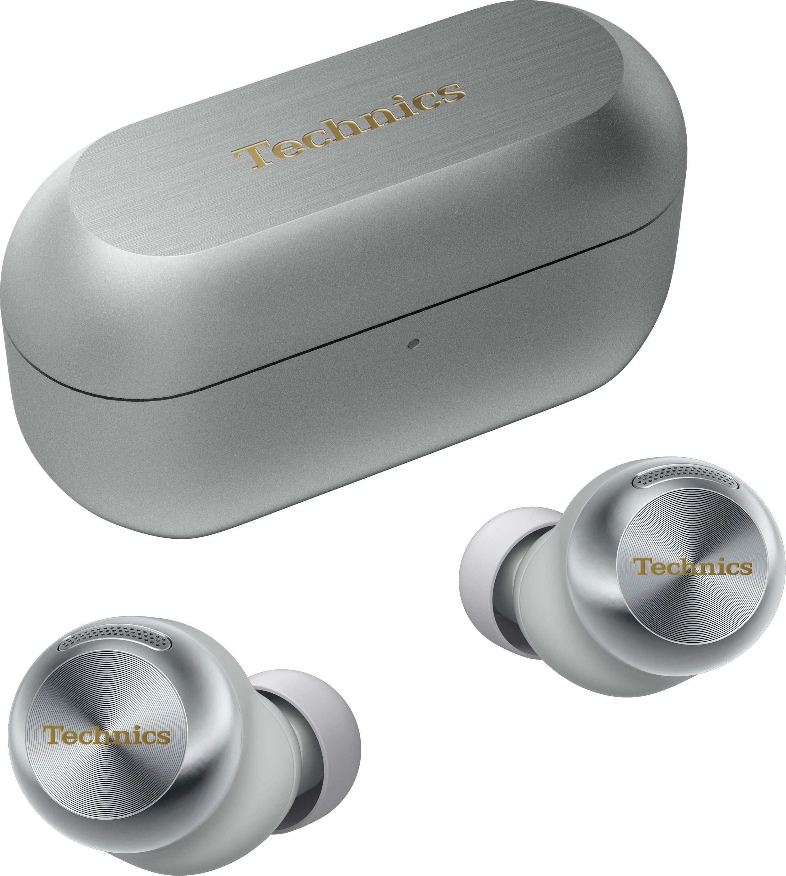 Technics EAH-AZ100, True Wireless Stereo (TWS), 20 - 40000 Hz, Anrufe/Musik, Kopfhörer, Silber