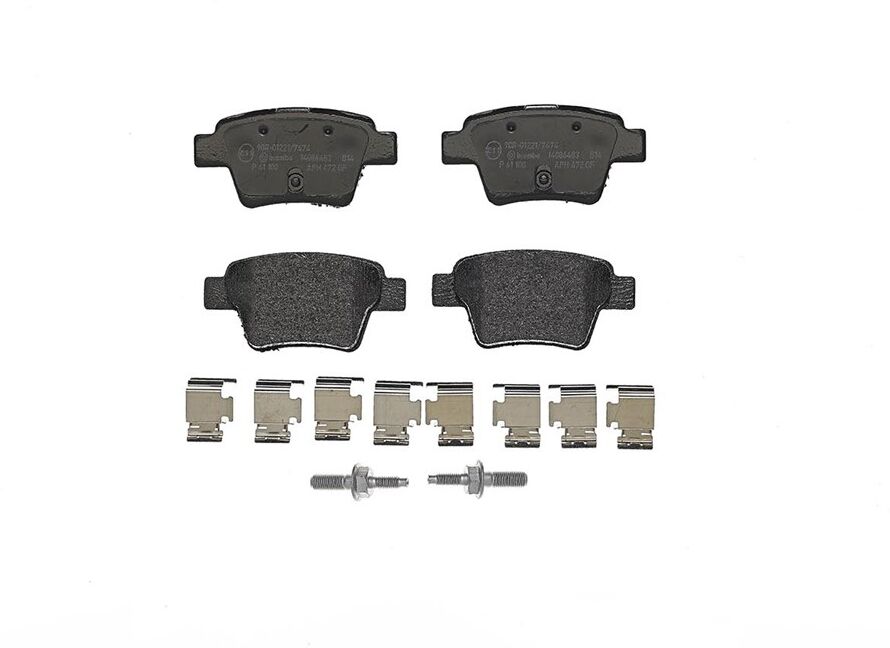 Brembo Bremsbelagsatz, Scheibenbremse P61100 Für Peugeot Citroën Aeolus Byd Fengxing