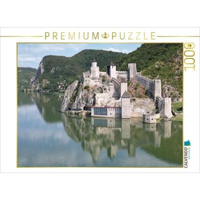 CALVENDO Puzzle Festung Golubac | 1000 Teile Lege-Größe 64x48cm Foto-Puzzle für glückliche Stunden