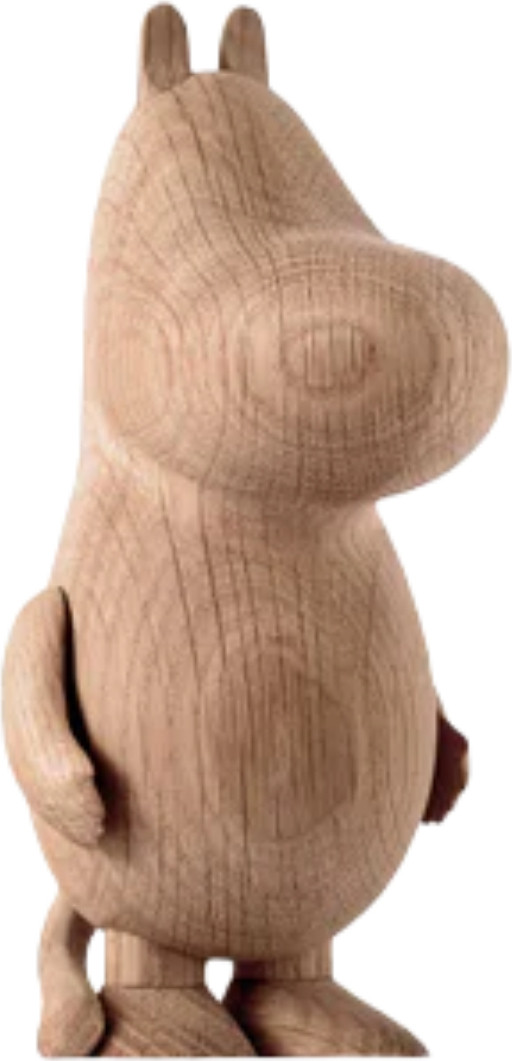 Charles & Marie Houten Mumin-figuur voor op tafel