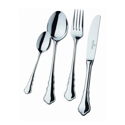 Besteck-Set "Chippendale", silber (silberfarben), 30 Stk., Chromnickelstahl 18/10, PICARD & WIELPÜTZ SOLINGEN, Essbesteck-Sets, poliert