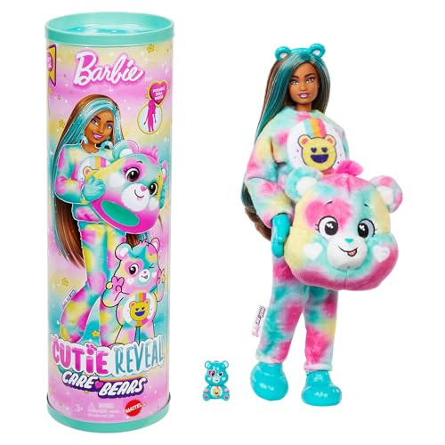 Mattel Barbie Cutie Reveal Troetelbeertjes Serie 2 Pop met Accessoires