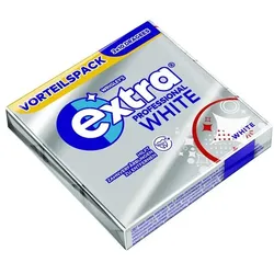 Wrigleys 20er Pack Kaugummis »extra PROFESSIONAL WHITE« je 30 Portionen weiß