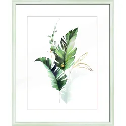 Bilderrahmen LUGANO weiß (BHT 43x53x2 cm) - weiß - BHT 43x53x2 cm