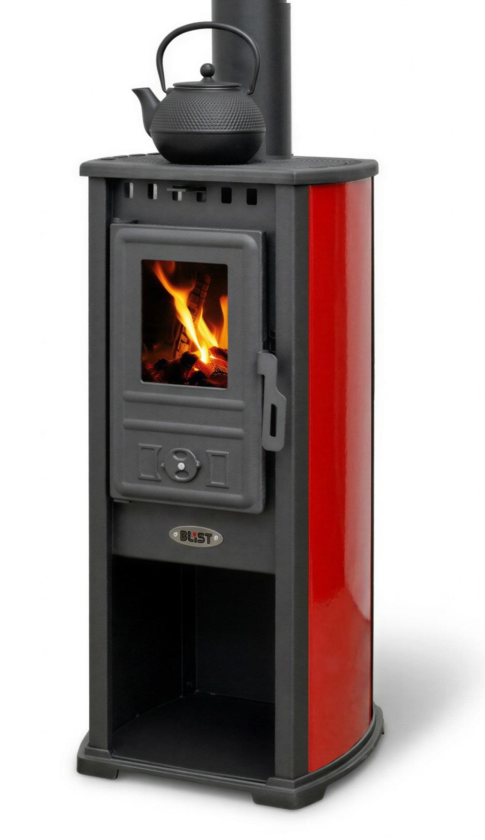 Kaminofen BERNA LUX G 4.0 rot