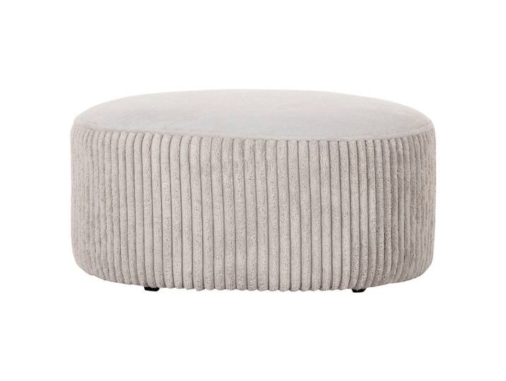 Carryhome Hocker, Beige, Kunststoff, rund, 38 cm, Stoffauswahl, Wohnzimmer, Hocker, Sitzhocker