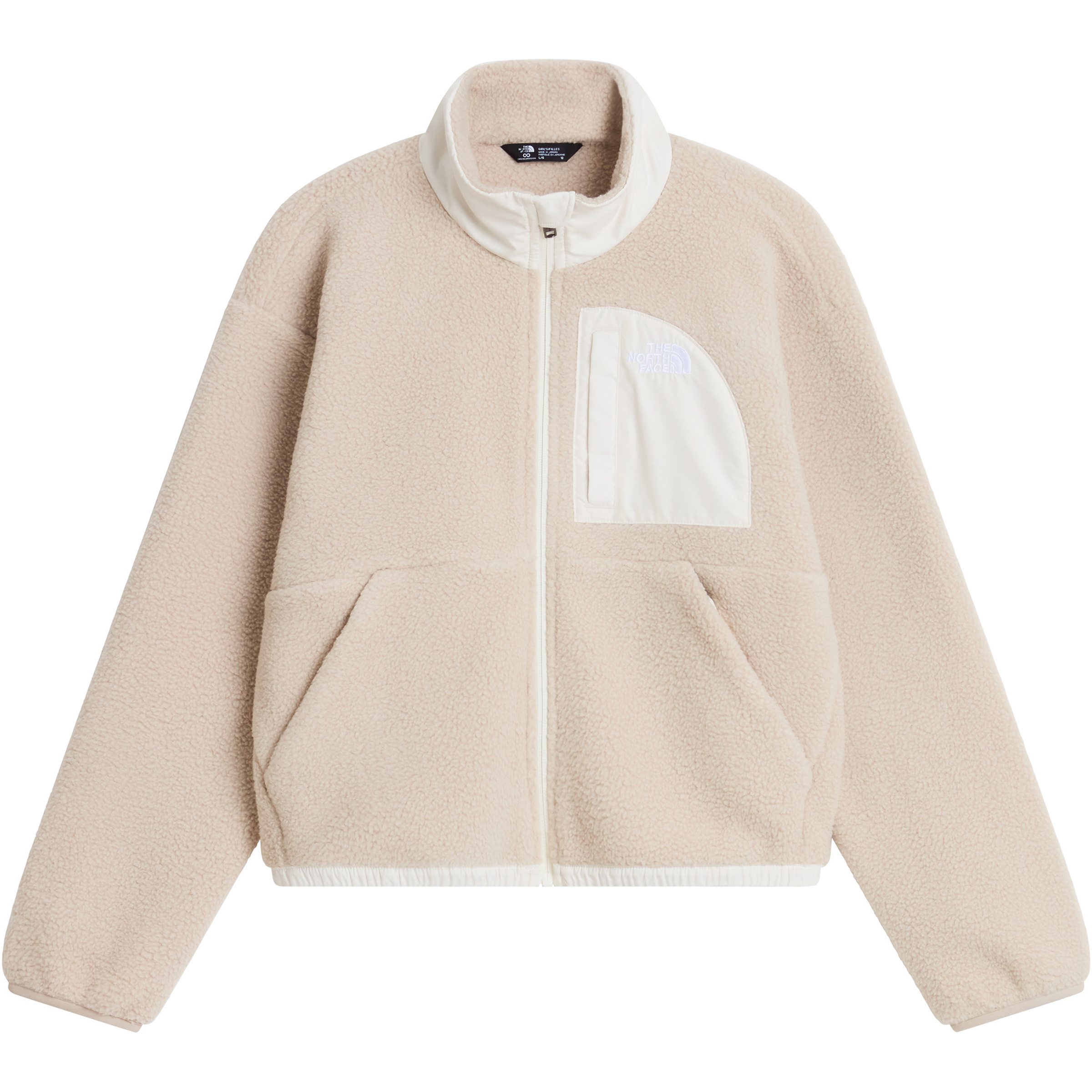 The North Face G Yumiori Off-Peak Kinder Fleecejacke beige Größe 168 Lifestyle Wasserabweisend Wasserabweisend
