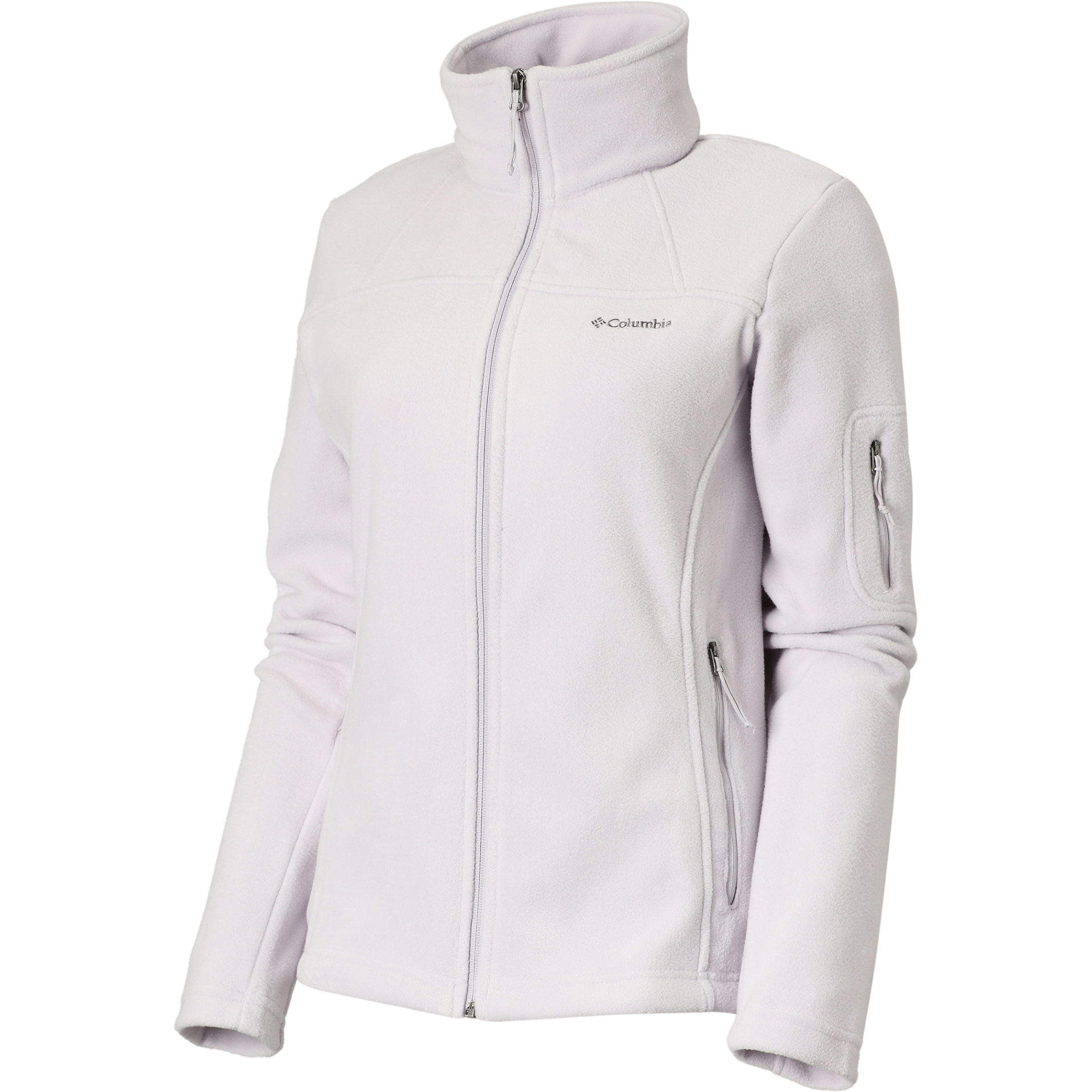 Columbia Fast Trek II Damen Fleecejacke weiss Größe XS Camping Widerstandsfähig