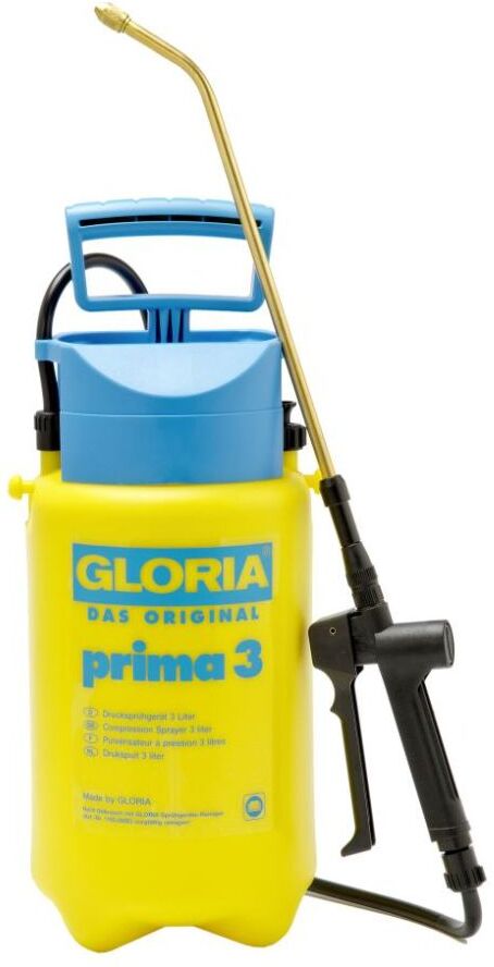 Gloria Drucksprühgerät Prima 3 mit Messingdüse 3 L