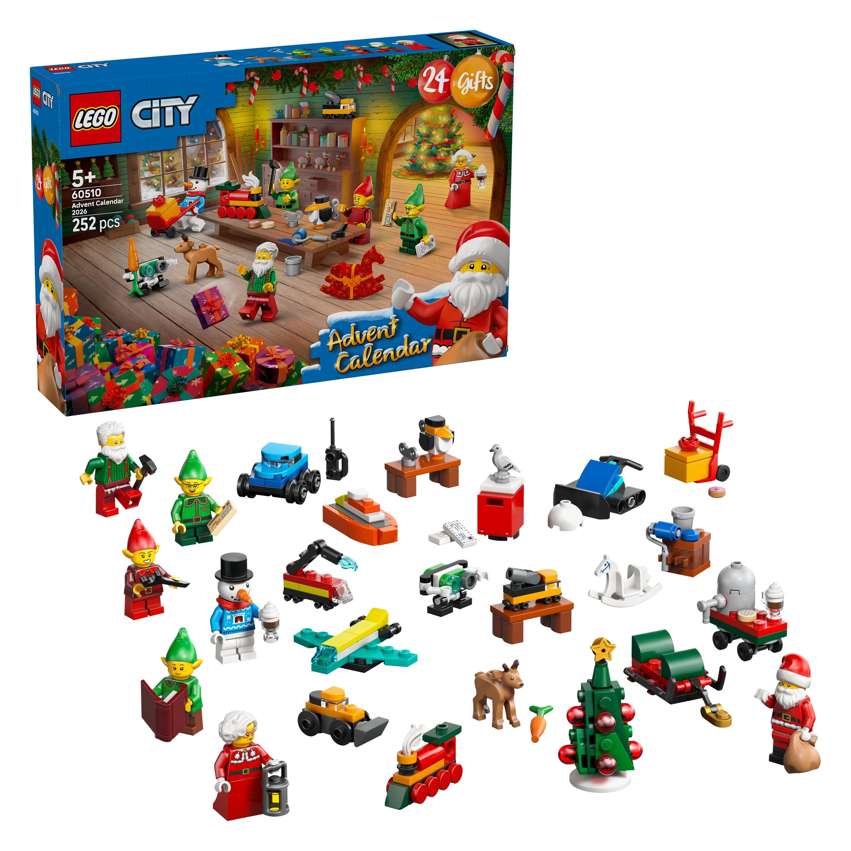 LEGO Adventskalender 2026 (60510, LEGO City, 252 Teile) (60510)