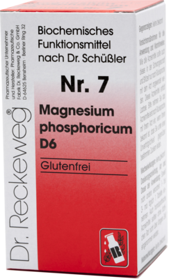 Dr.RECKEWEG & Co. GmbH BIOCHEMIE 7 Magnesium phosphoricum D 6 Tabletten 200 St 03886636