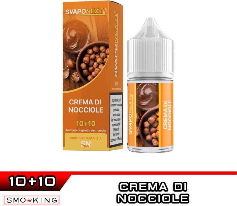 Svaponext CREMA DI NOCCIOLE Mini Shot 10+10 ml  Crema di nocciola