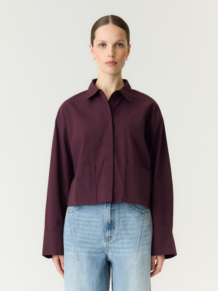 YAS Hemd in Lila - 40