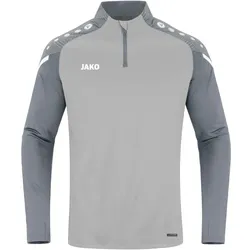 JAKO Performance Ziptop Kinder soft grey/steingrau 164