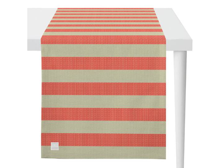 Chemin de table 3967 46 x 140cm Rouge/Corail