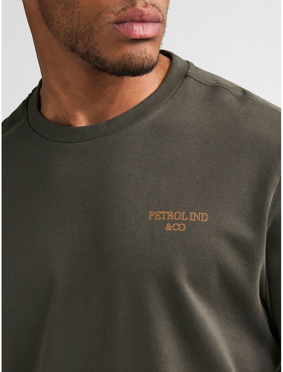 PETROL INDUSTRIES T-shirt manches longues, col rond
