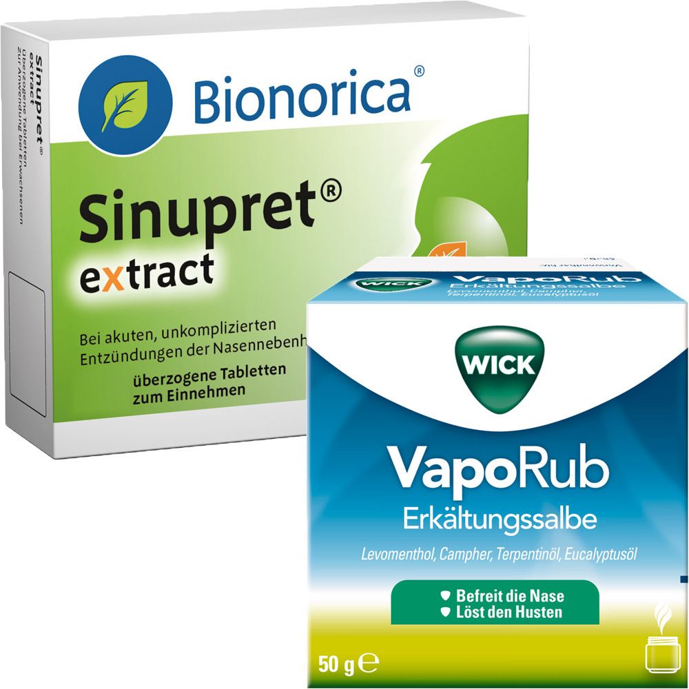 Schnupfenset Wick VapoRub + Sinupret extract 1 St Set