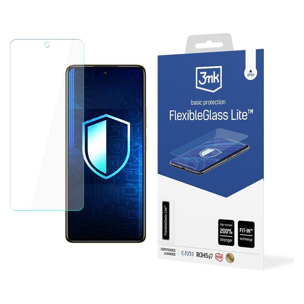3MK Hybrid glass FlexibleGlass Liteâ¢ for Infinix Hot 40 / Hot 40 Pro (1 Stk., Infinix Hot 40i) (W-3FxGlL-MODE2200-0)