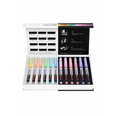 KARIN Marker PIGMENT decobrush Pastel Colors Collection, 12er Set