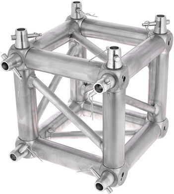 Stageworx ST34-Box Truss Corner Box Argent
