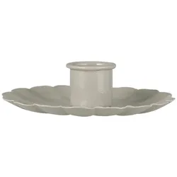 IB Laursen Kerzenhalter für Stabkerze Blumenform, Höhe 2.3, Ø 9 cm - soil