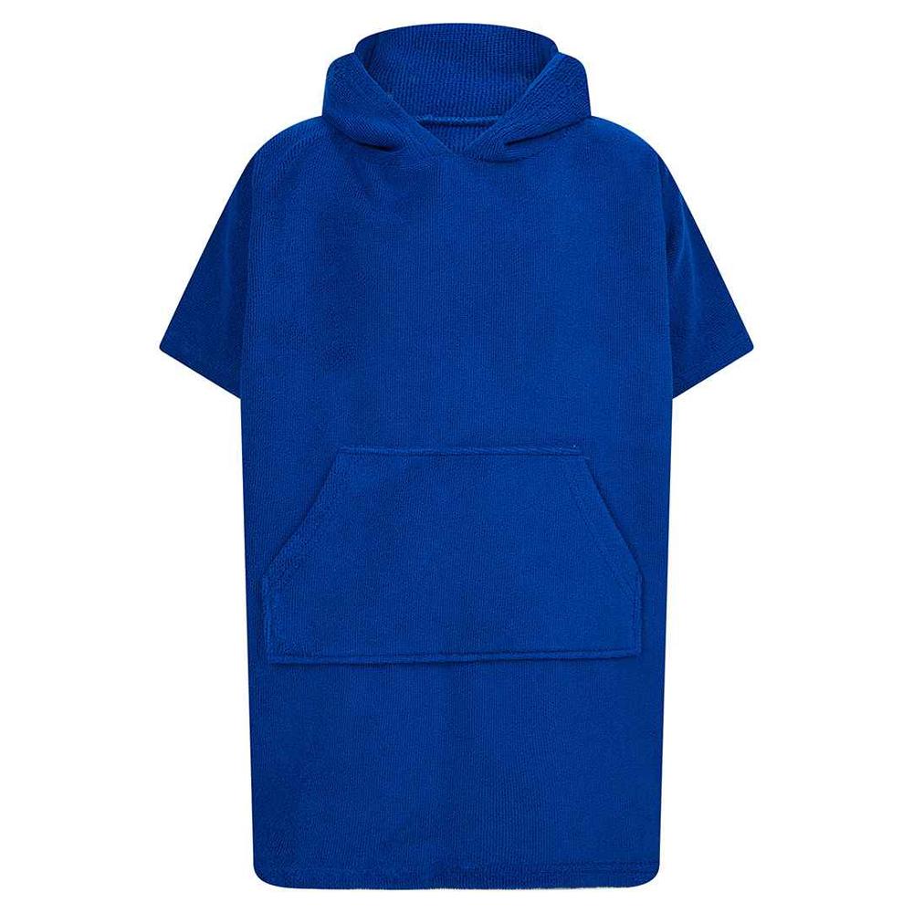 Towel City Kinder/Kinderbadstof Poncho (Koningsblauw)