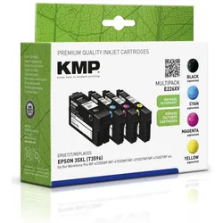 KMP, Druckerpatrone, Tinte ersetzt 34XL (T3476) (BK)