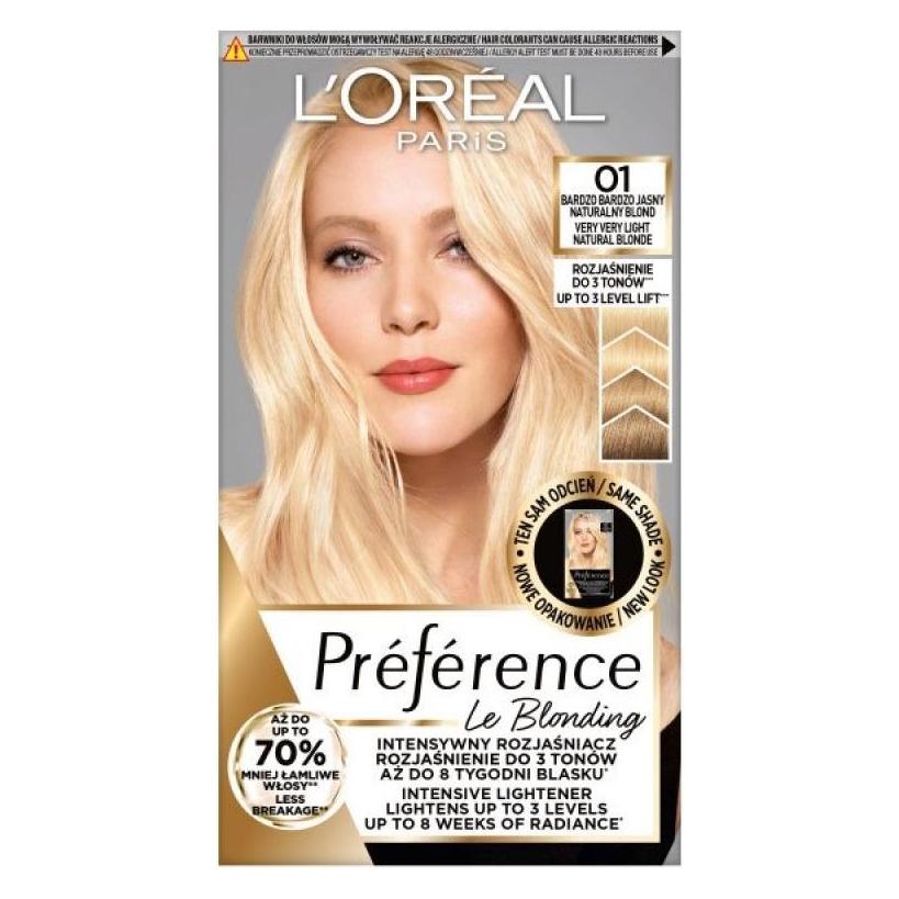 L'Oréal Paris Preference (01 Very Very Light Natural) (3600524088866)