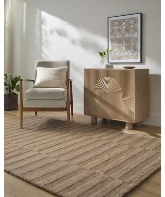Livabliss Idaho Modern Striped Area Rug