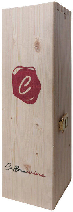 CallMeWine Cassetta Legno Abete 1 bottiglia