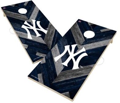 Skip's Garage New York Yankees MLB Cornhole Board Set