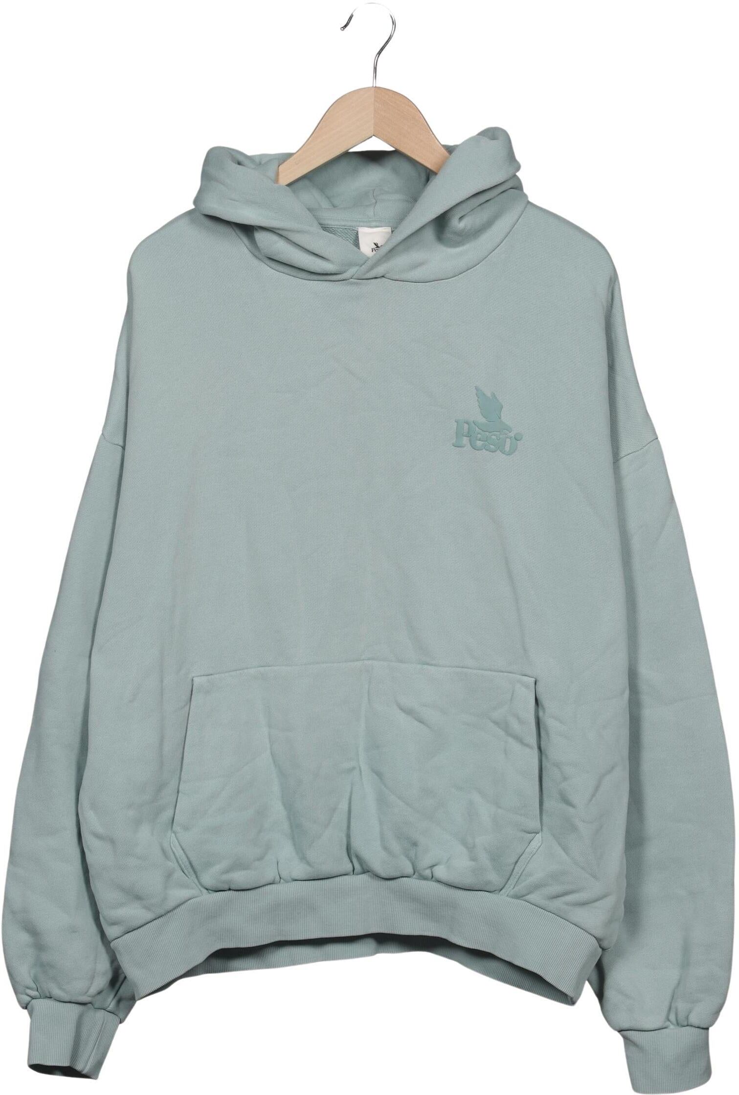 Peso Clothing Herren Kapuzenpullover, Hellgrün, Gr. XL, Baumwolle - Second Hand