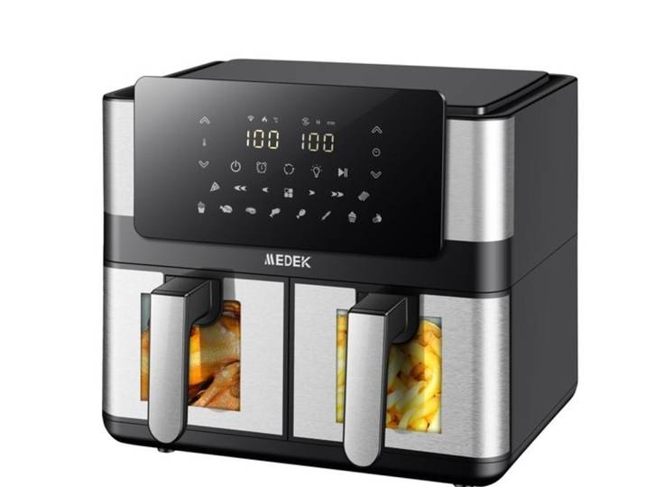 Friteuse sans huile Airfryer 8,2 L MD905A-SW MEDEK