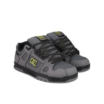 Ankleboots DC SHOES "Stag Wnt", Damen, Gr. 7(39), grau, schwarz, Obermaterial:53.57% Leder, 33.18% Synthetikmaterial, 13.26% Polyester., Schuhe Ankleboots