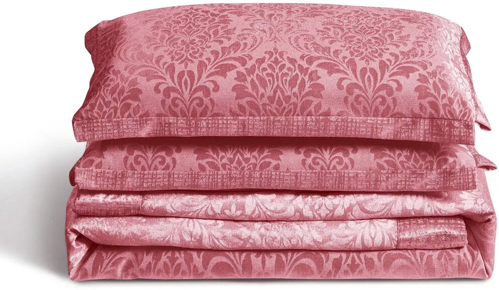 Quality & Style Polyester Floral Bedspread with Pillow Shams Included Pink Double Bedspread + 2 Standard Shams