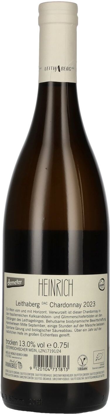 Weingut Heinrich Heinrich Chardonnay Leithaberg DAC 2023 13% Vol. 0,75l