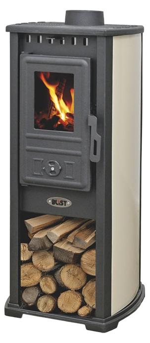Berna Lux G beige - elegante Kaminöfen aus Gusseisen