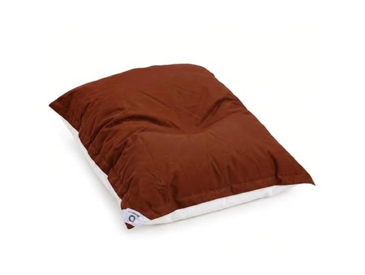 Riesen Sitzsack Outdoor XXL 180x140cm Schwimmend Pool Wetterfest - Garten Sitzsack Wasserdicht mit Bezug abnehmbar - 450L EPS Perlen Füllung - Terracotta - Deco Arts