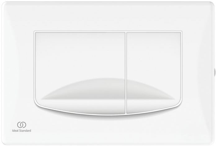 Ideal Standard WC-Betätigungsplatte R0109AC 245x19x165mm, mechanisch, weiß