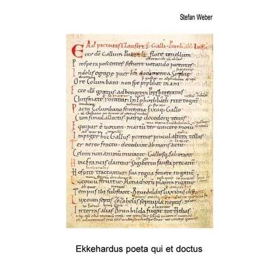 Ekkehardus poeta qui et doctus, Taschenbuch von Stefan Weber, Traugott Bautz, 978-3-88309-113-6