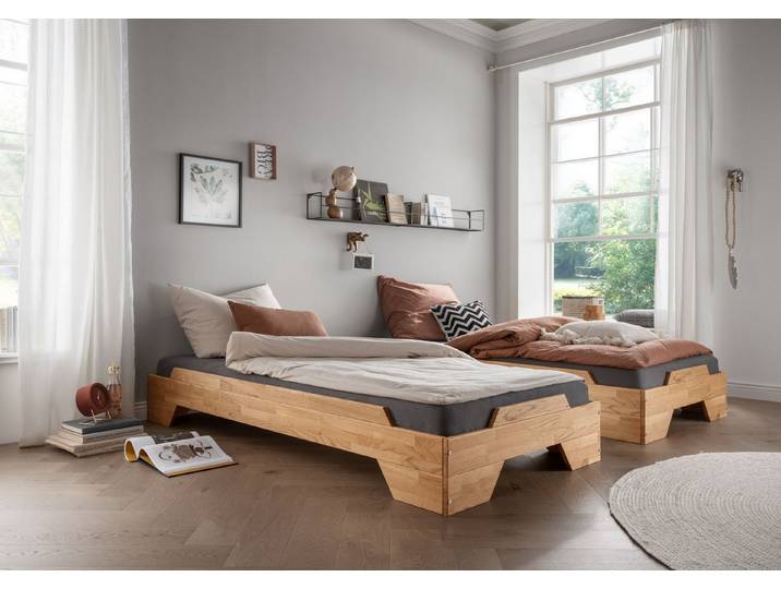Wohnglücklich Bett Denver, Stapelbar