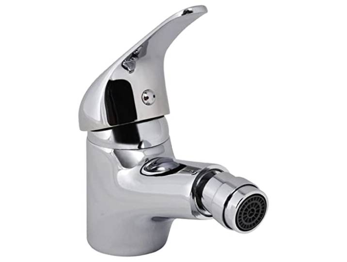 vidaXL Bidetkraan 2 st chroom