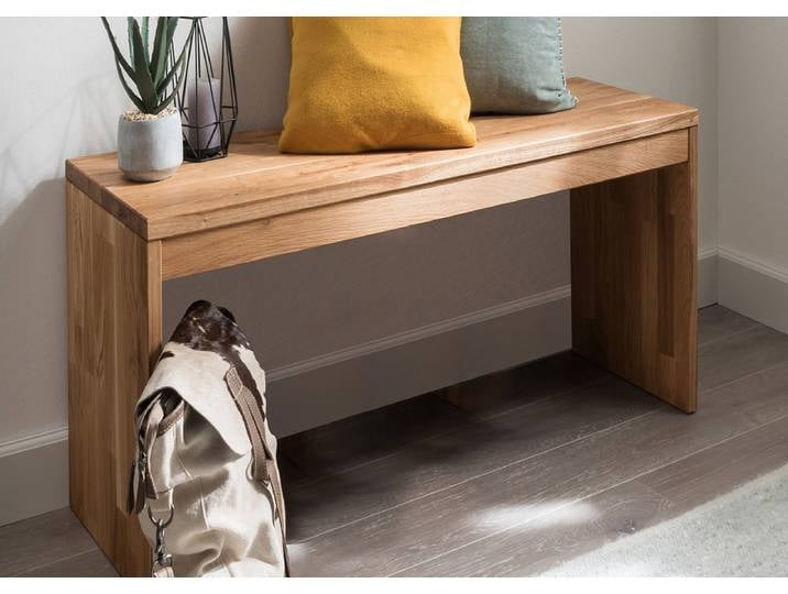 Bank 82x45cm 'Stockholm' Wildeiche massiv