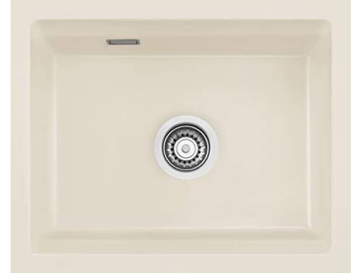 Systemceram Unterbauspüle KeraDomo Kara 50 U/g (mit geschliffener Oberseite) Excenterbedienung Sonder Jasmin 19