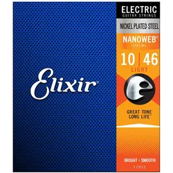 Elixir 12052 Nanoweb Light | 010-046 - Saiten E-Gitarre