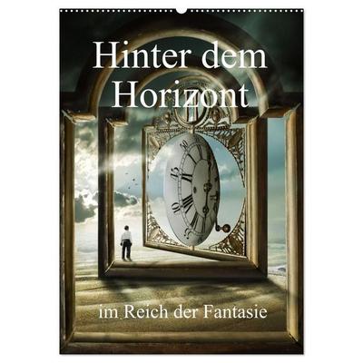 Hinter dem Horizont im Reich der Fantasie (Wandkalender 2027 DIN A2 hoch), CALVENDO Monatskalender