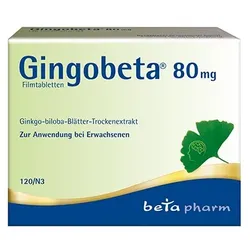 GINGOBETA 80 mg Filmtabletten 120 St