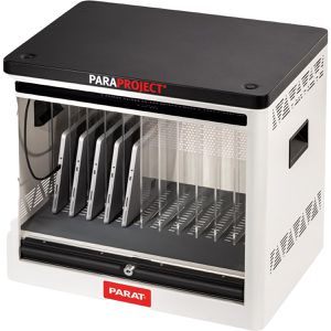 Parat Ladeschrank Paraproject Cube C12, weiß, 12 Ladeplätze, inkl. 12 USB-C-Kabel, (B/H/T) 50 x 42,5 x 39cm